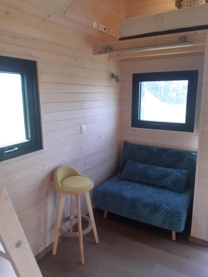 Micro Maison Bois / Tiny House Au Calme Crest Bagian luar foto