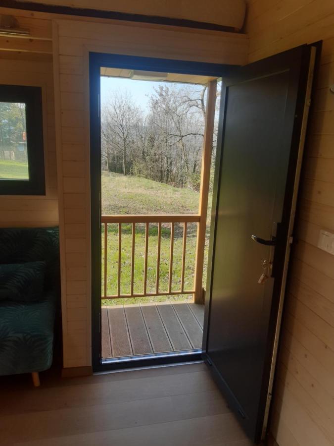 Micro Maison Bois / Tiny House Au Calme Crest Bagian luar foto